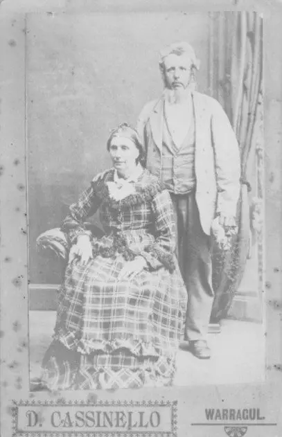 FIRST THRELFALLS IN LONGWOOD: Catherine and Robert Threlfal.l