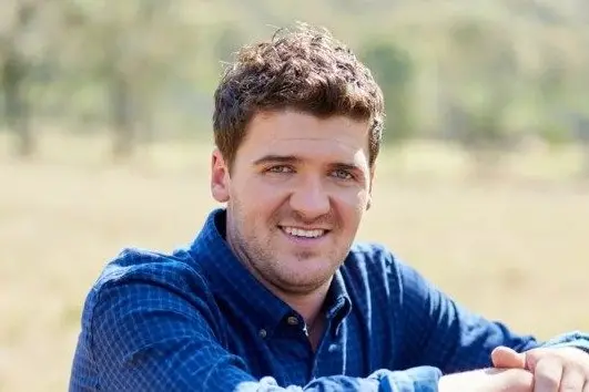 FARMER TOM: Tahbilk farmer Thomas Boyer, a recent participant in \"Farmer Wants a Wife\", will officially open the Euroa Show on Saturday morning.