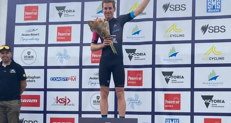 Impressive win for local cyclist Dan Johnson