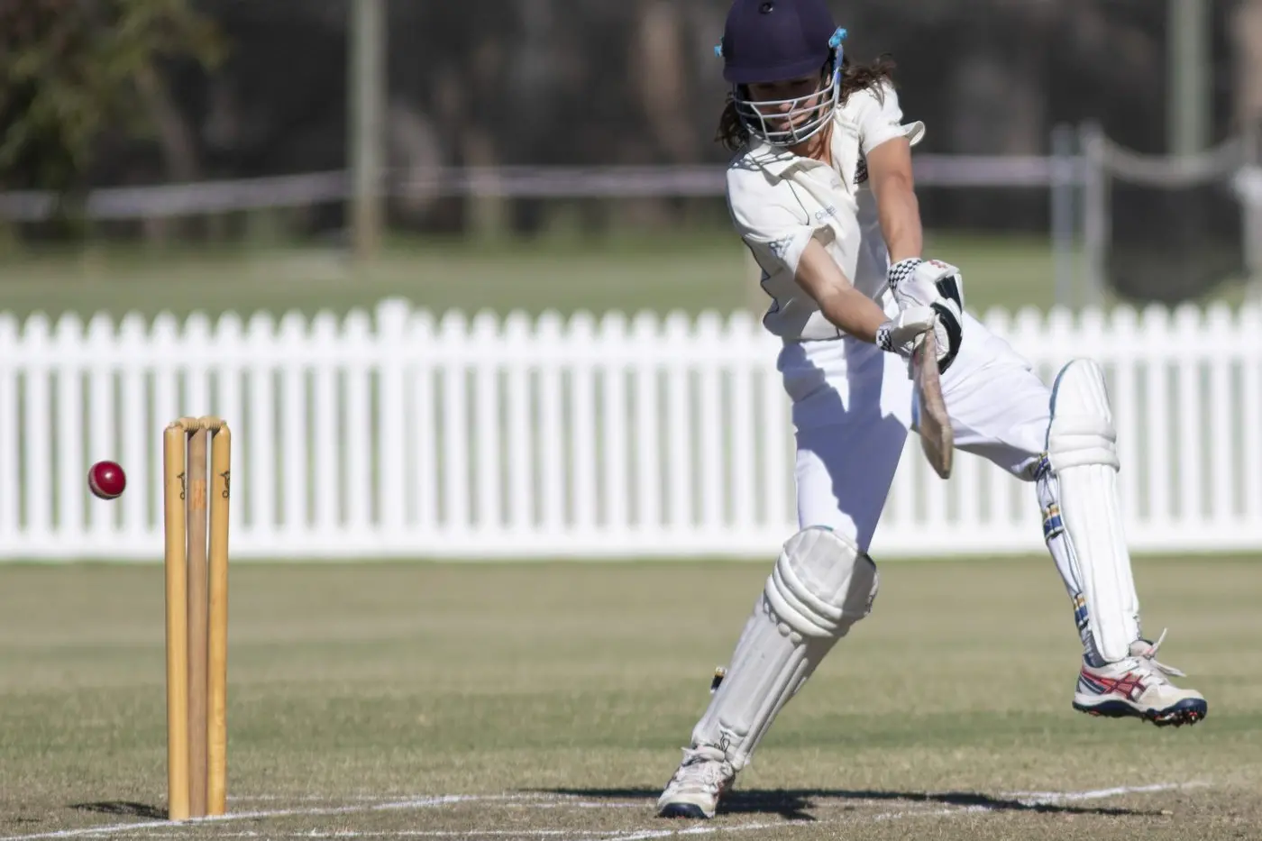 EXCELLENT EFFORT: Jack Walters tries valiantly in the under 14 side\\'s semi final defeat against Tatura. PHOTO: Dale Mann Id:37613
