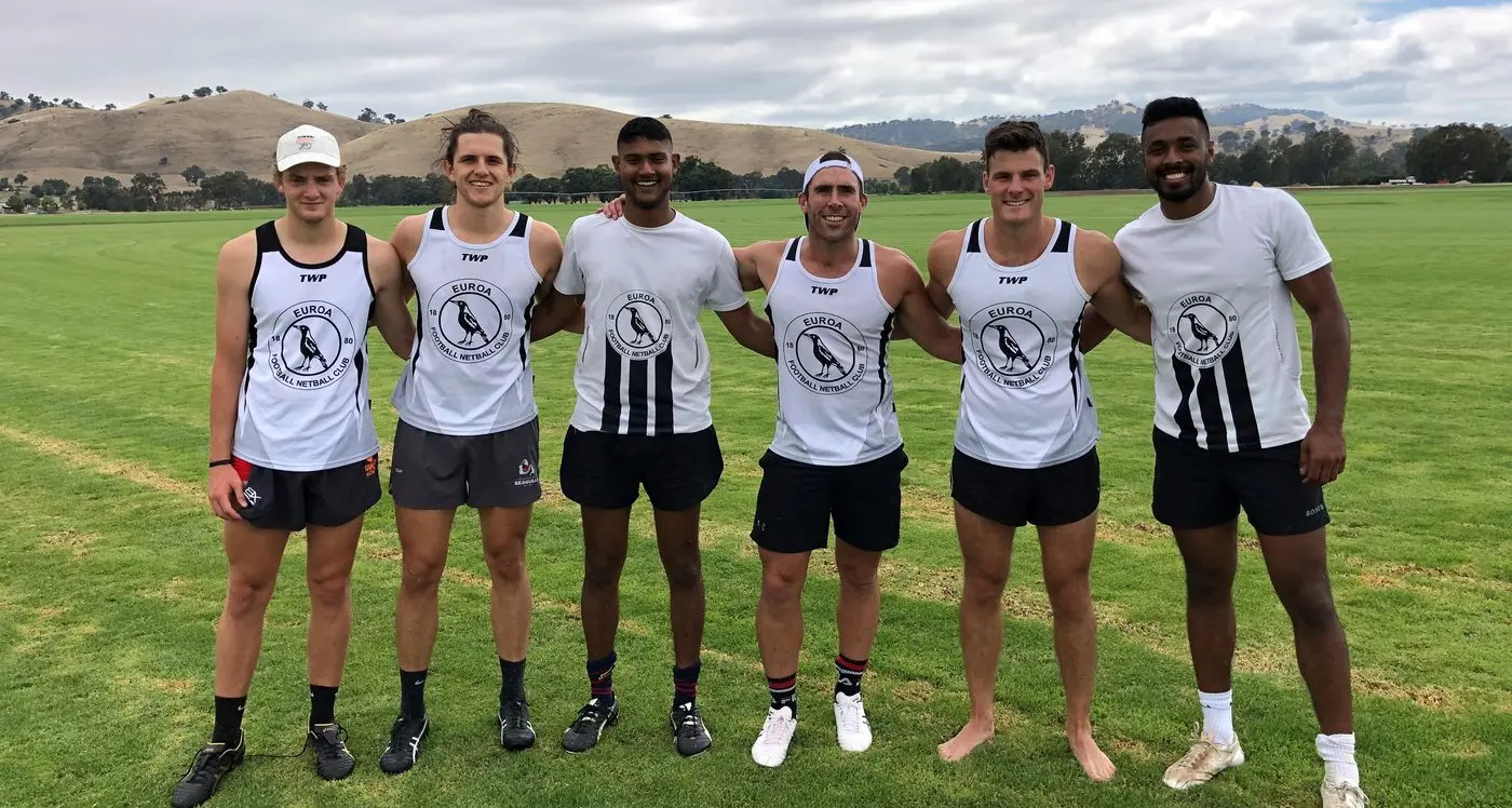 Looking after the nest at the Euroa Football Netball Club