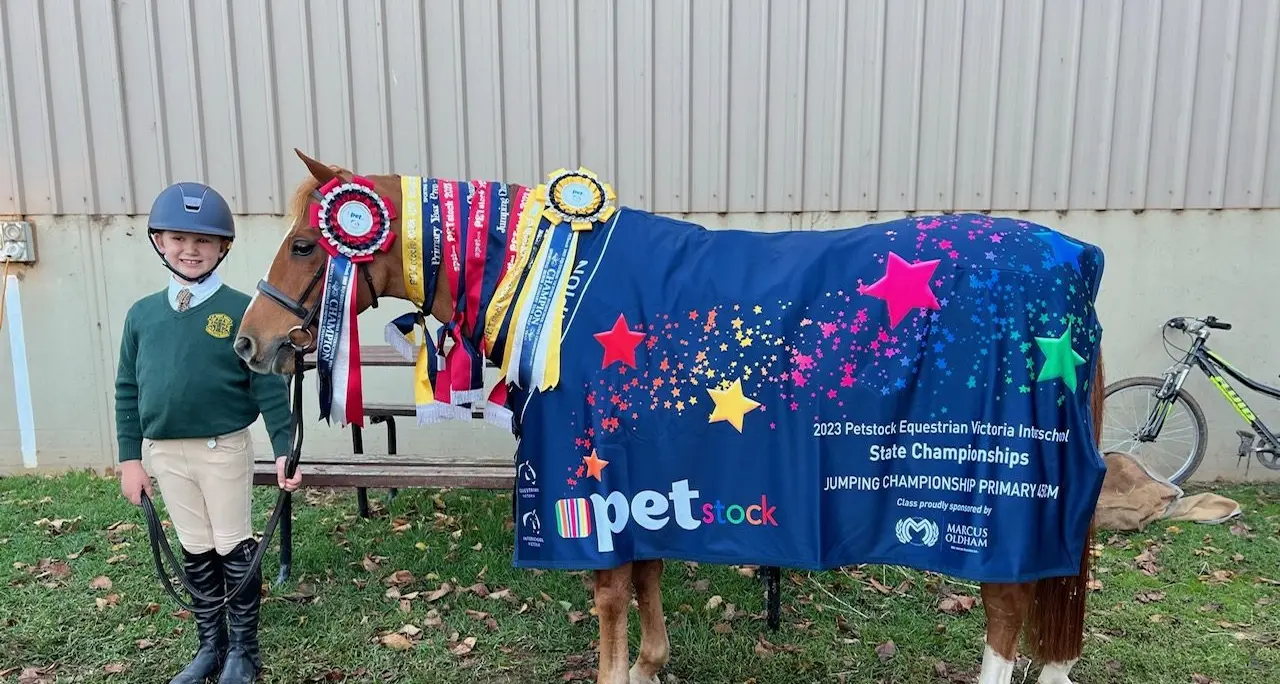 Charli shines in PetStock Victoria Interschool Equestrian Championships