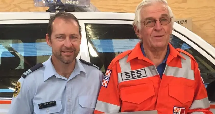 Our Robert celebrates 50 Years of VICSES in northern Victoria