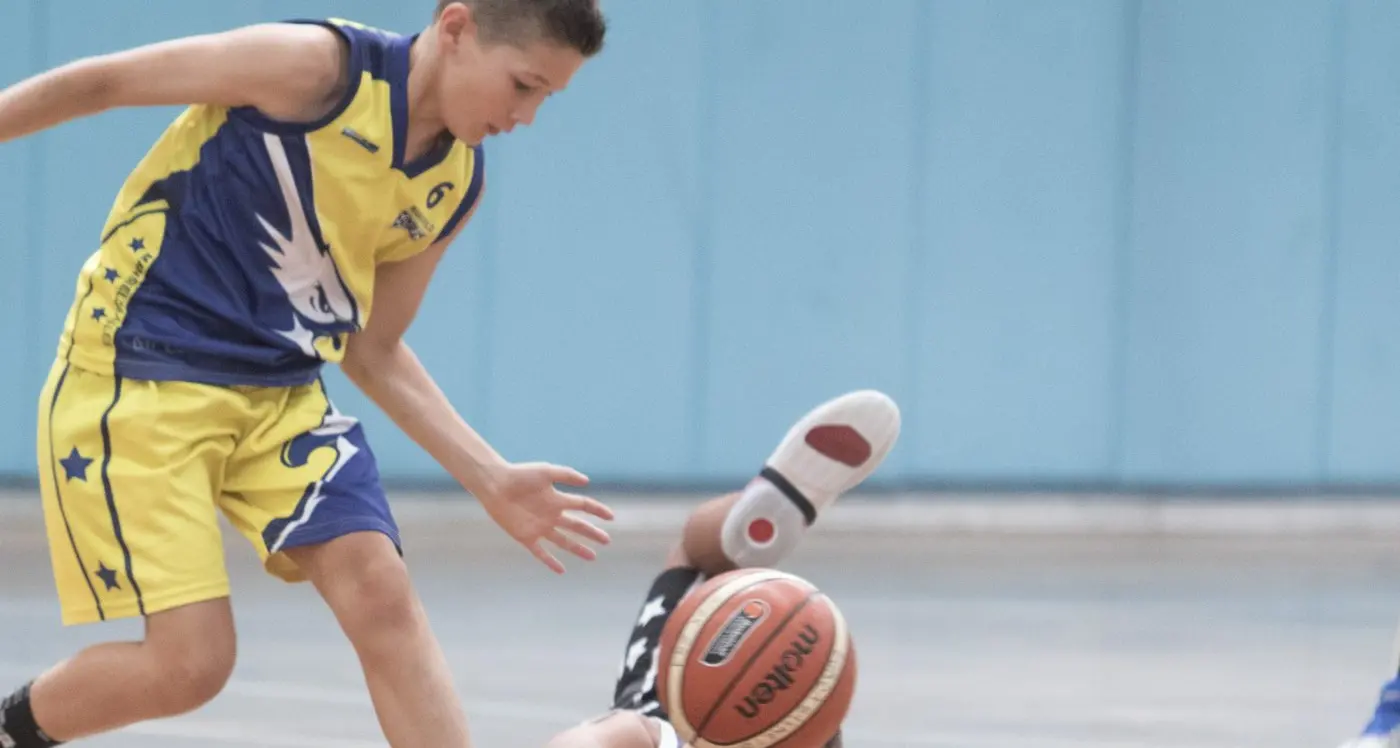 First u14s basketball rep team game in Euroa