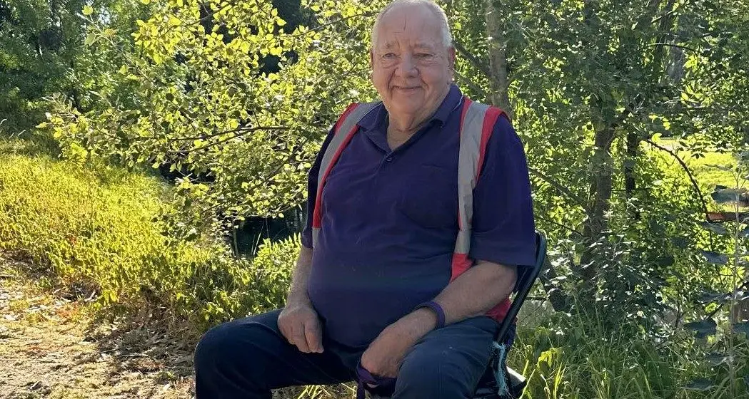 Bruce clocks up 250th parkrun by staying put