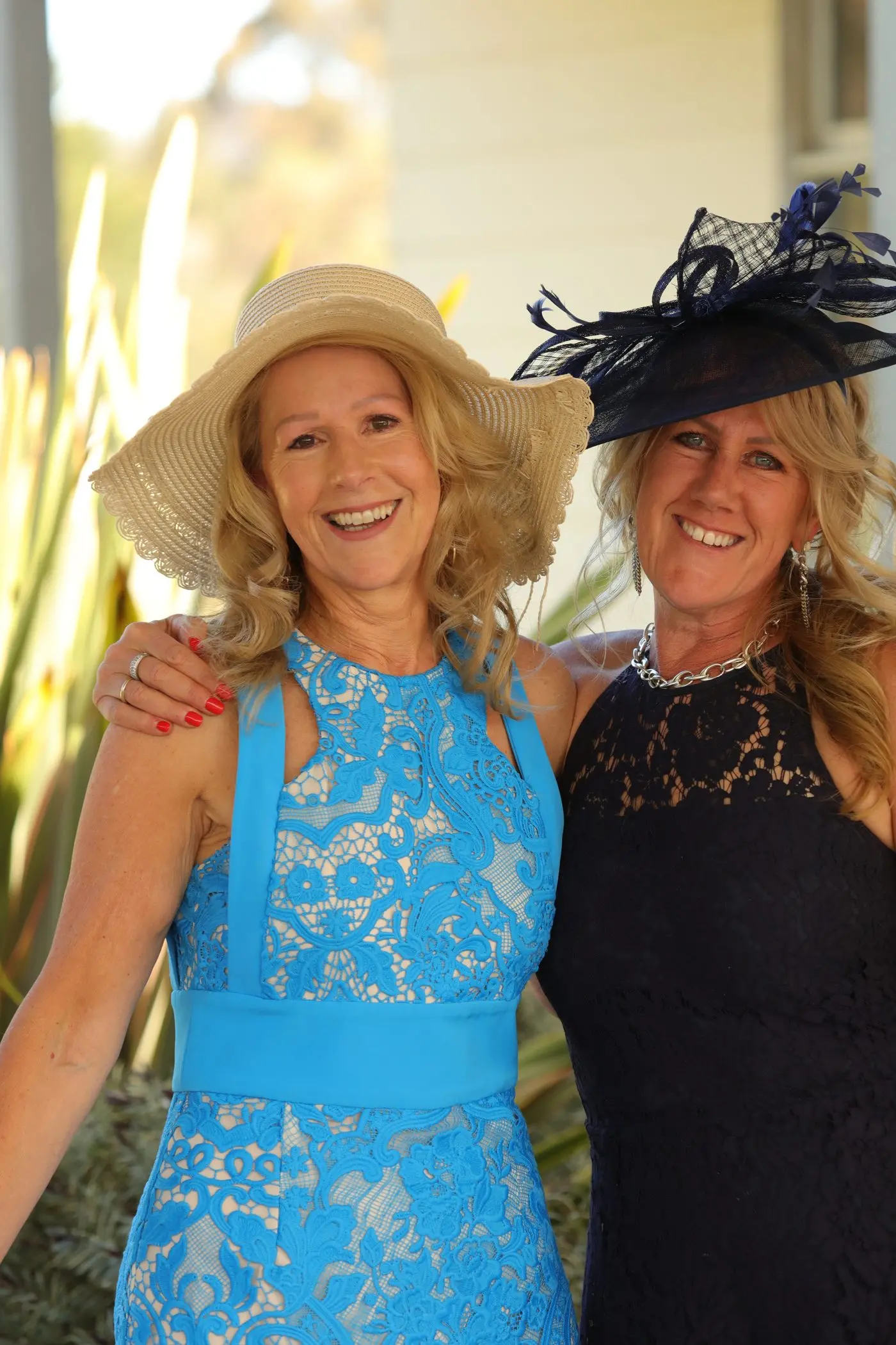 DRESSED TO IMPRESS: Deb and Donna Parsons. PHOTOS: David Jones