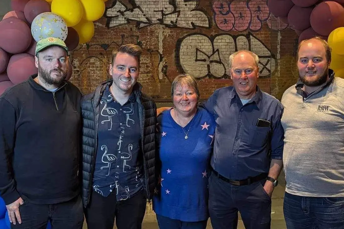 TEAM EFFORT FROM THE DEANS: Stuart, James, Jenny, Ron, and Alex.