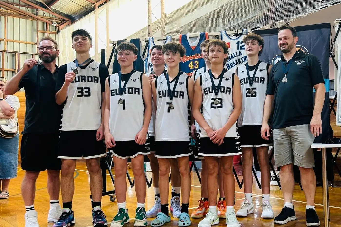 STRONG PERFORMANCE: U16 Boys deliver strong performance.