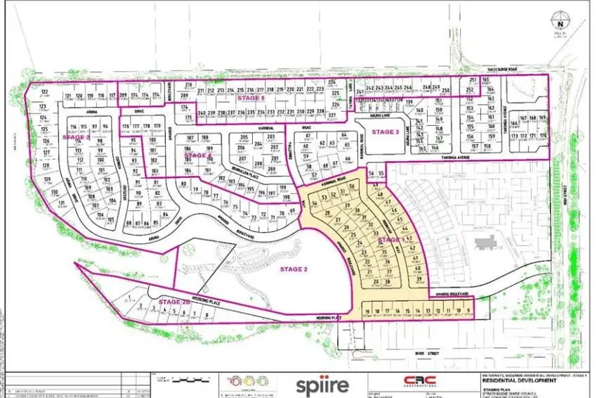 NEW HOMES: More than 250 new homes for Nagambie are on the drawing board with the Lakeside subdivison awaiting final approval from the Minister for Planning. Id:39427