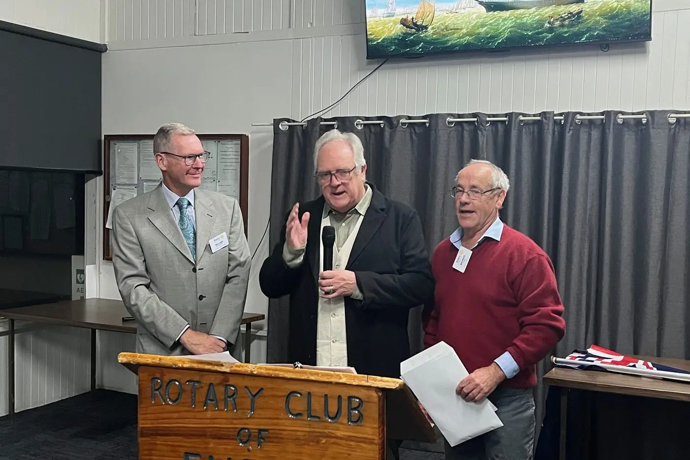 New Rotary member installed