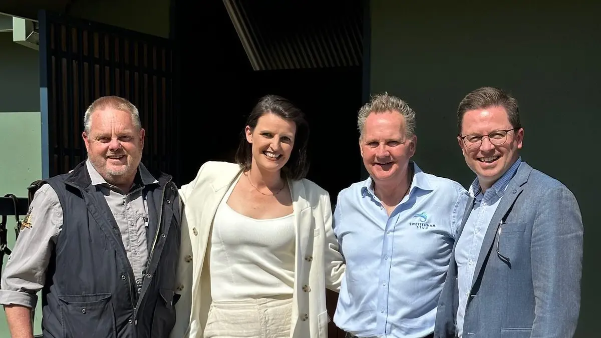 Thoroughbred breeding season off and racing