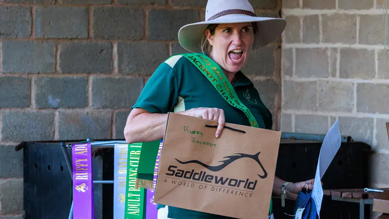 Successful inaugural dressage jackpot day delights Ruffy riding community