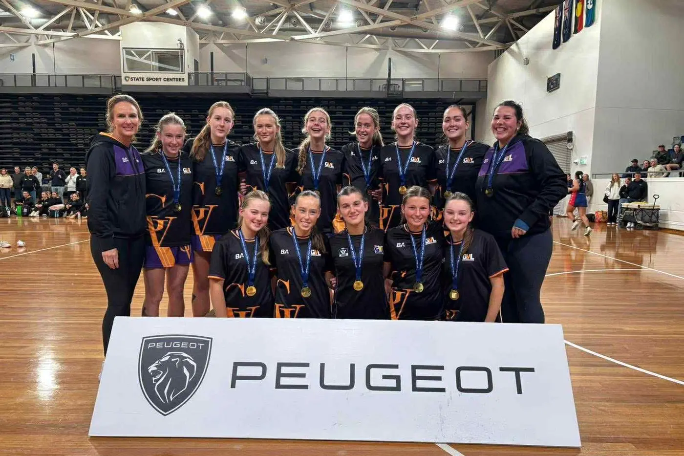 CHAMPIONSHIP TEAM: Under 15s GVL interleague team took out the 2025 championships.