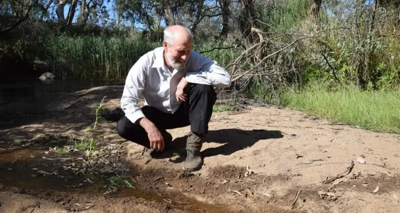 Large rainfalls fill up Seven Creeks