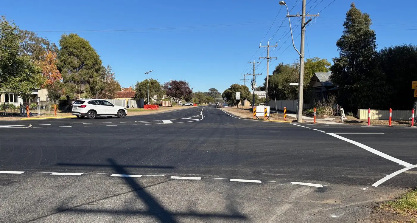 Anderson Street change in right of way