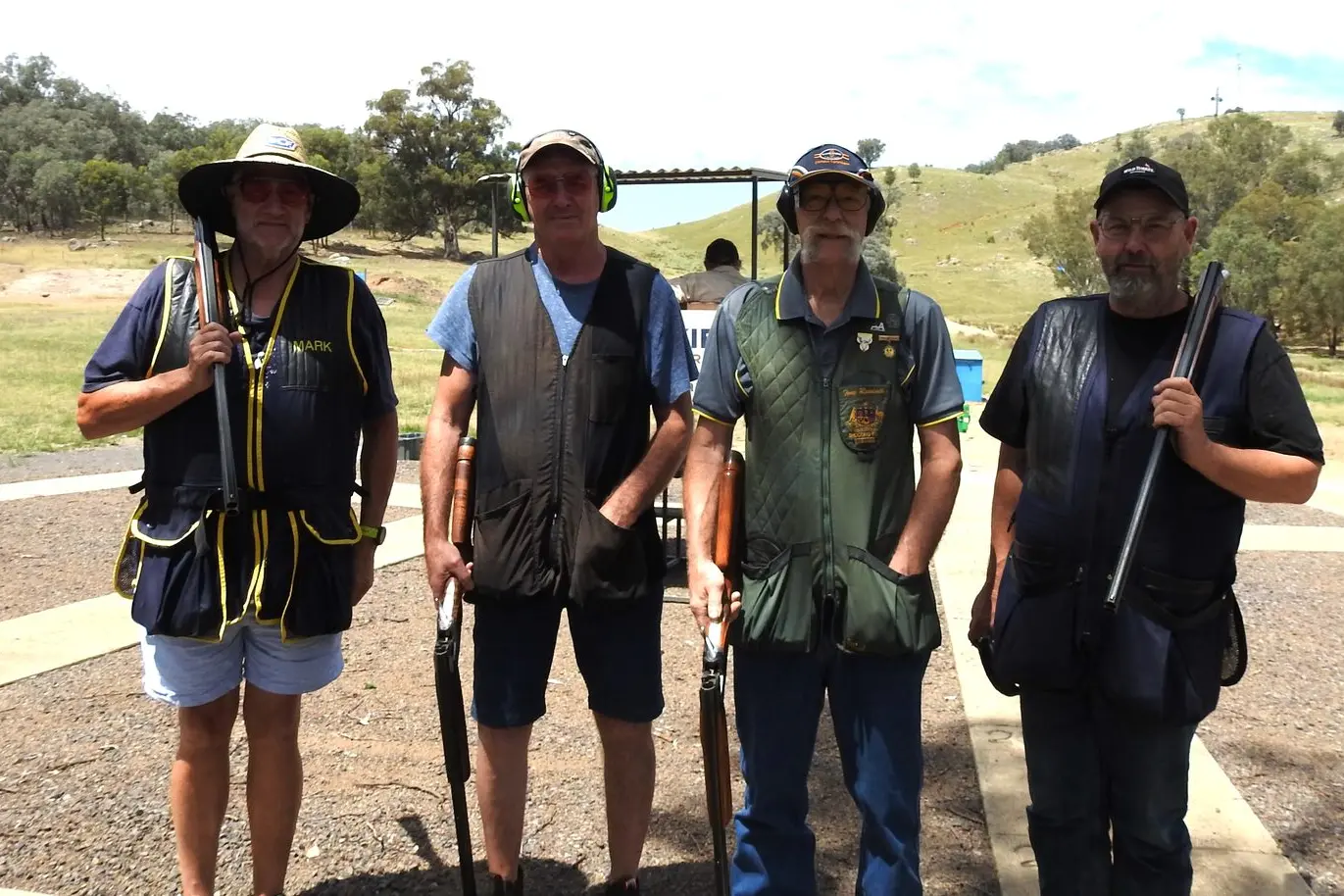 CHERRY FINALIST: Showcasing their expertise and sportsmanship is Mark Spencer, Keith Willet, Tony Rohrlach, and Brett Ford.