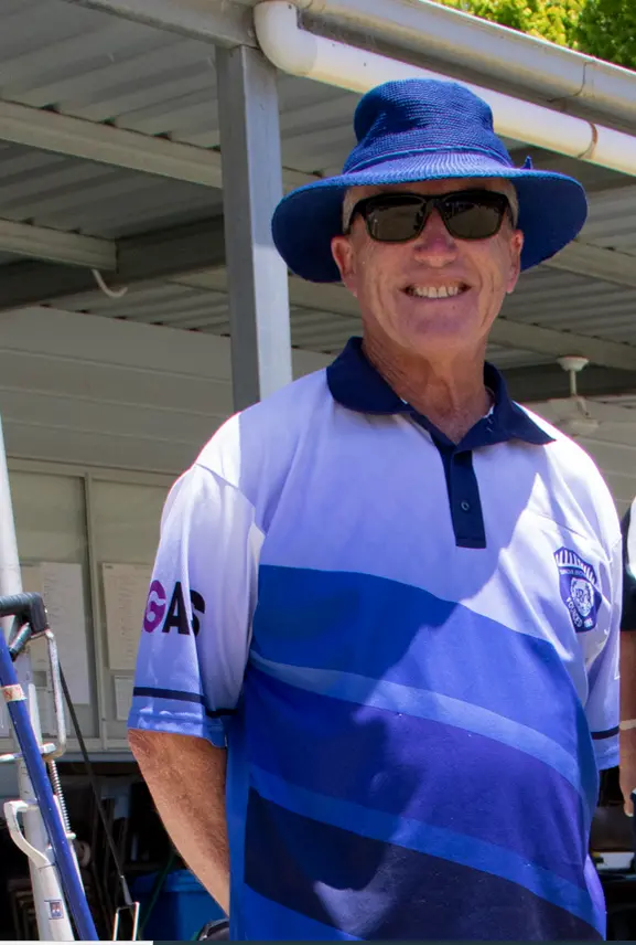 MILESTONE MAN: Ken Sutcliffe played his 600th game of Pennant bowls for Euroa on Saturday, December 5. PHOTO: Dale Mann Id:34593