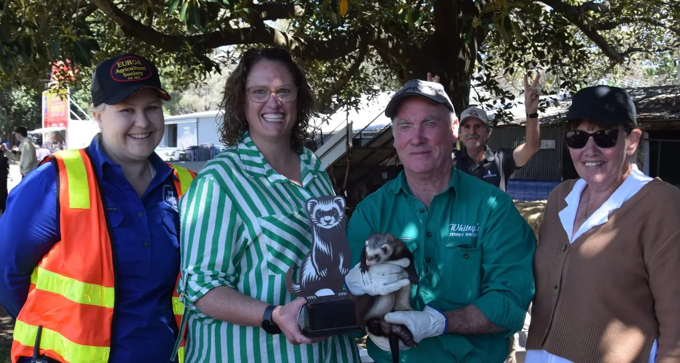 Avenel pub scores trophy as ferret racing returns