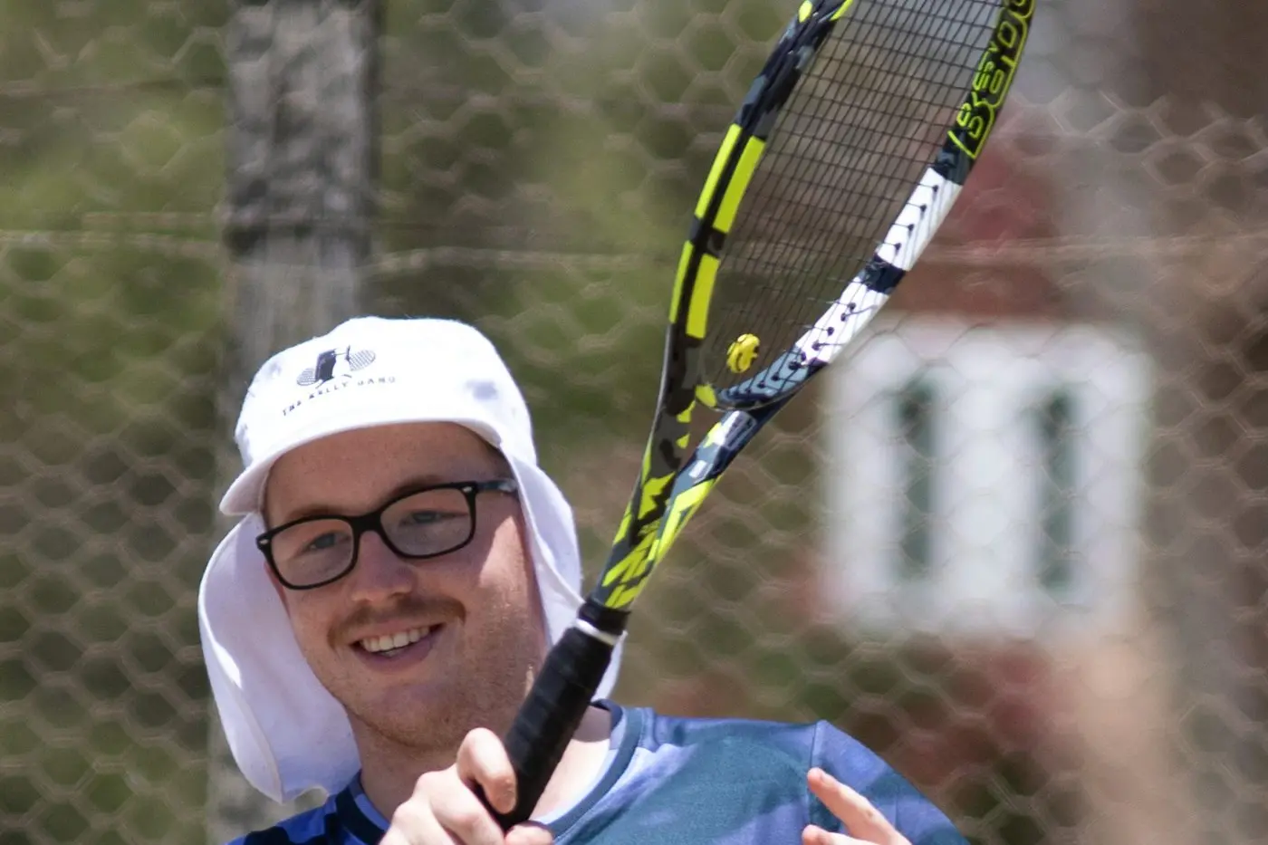 OPEN SEASON: Bede Redfern shines as the team\\u2019s sole singles victor. PHOTOS: Dale Mann