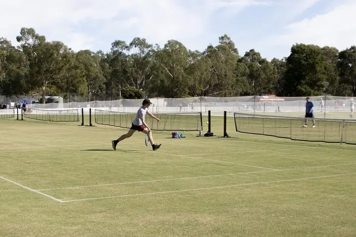 DAY FOR IT: The Labour Day Tennis Tournament was a huge hit again this year, with 650 players registered. PHOTOS: Dale Mann Id:38580