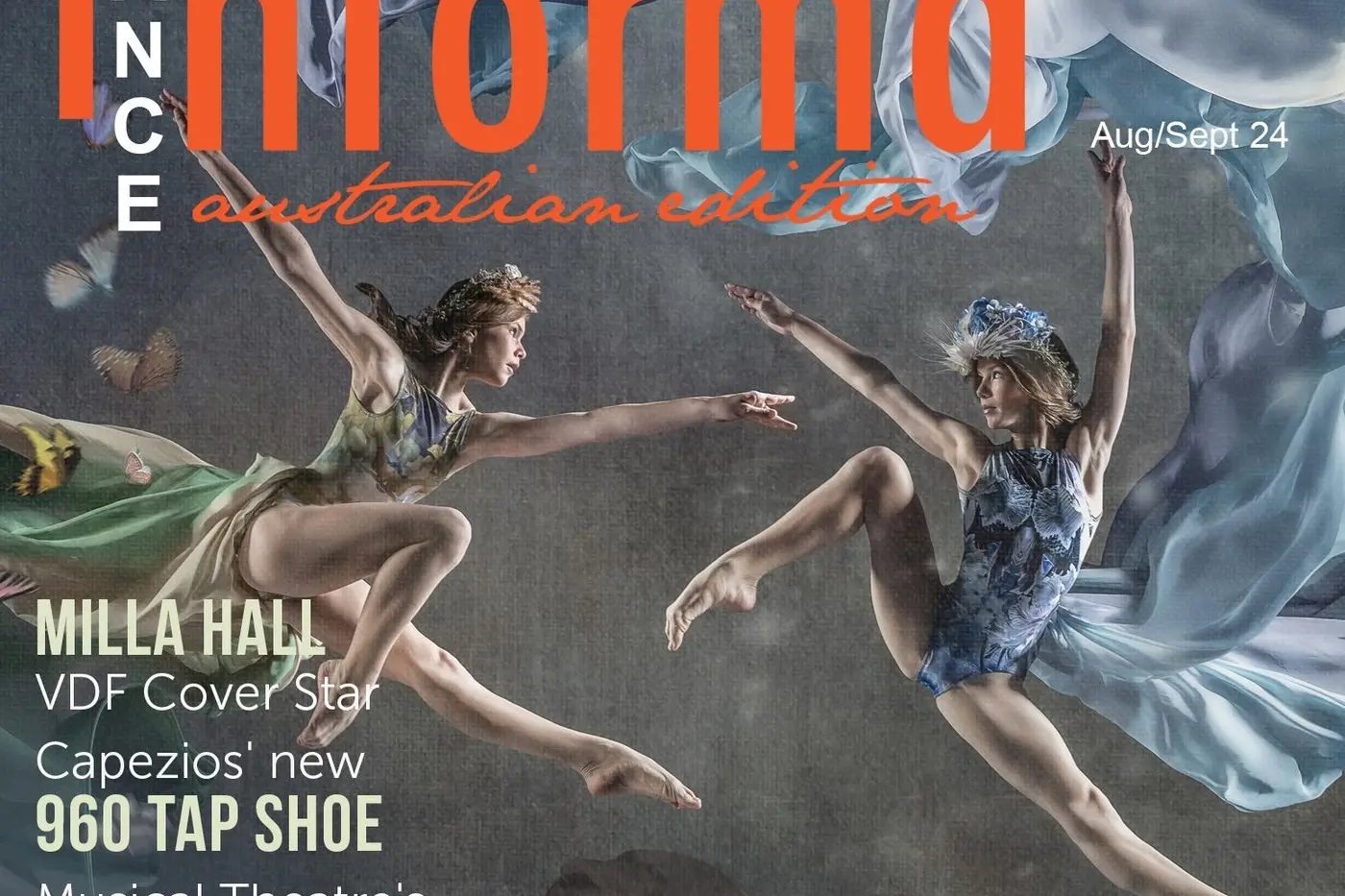 STUNNING: Wangaratta dancer Milla Hall, 13, is on the cover of the latest Australian edition of online dance magazine \\'Dance Informa\\'.  IMAGE: Leah Hoffman, Hoffa Studios Photography\\n