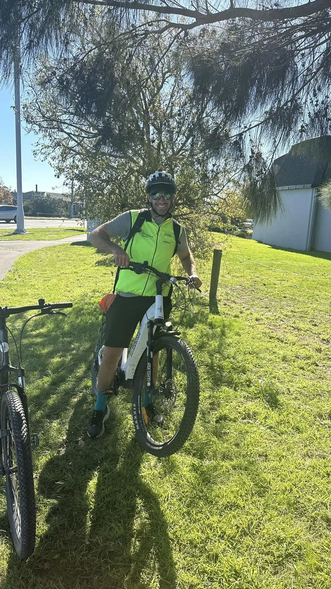 ON YOUR BIKE: Completing 70km on the final day was a new personal best.