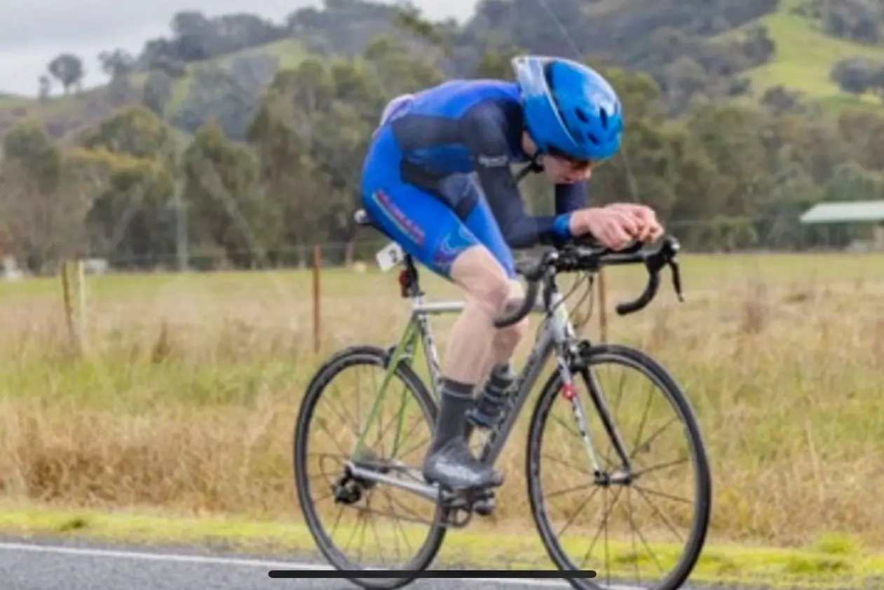 PEDAL ON: Avenel cyclist Finbar O Sullivan will represent Victoria at the upcoming Junior Road National Championships in Wollongong in September 2022.  Id:30708