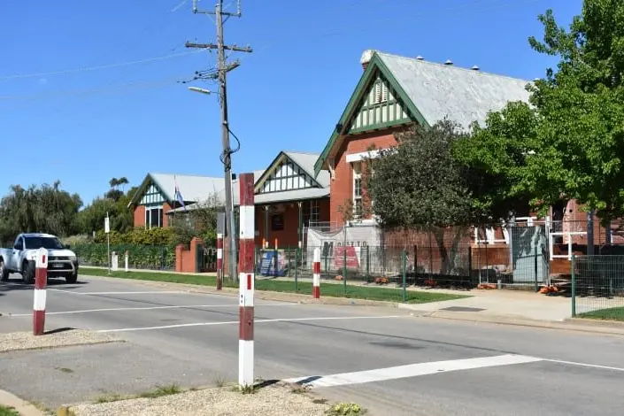 SAFER FOR STUDENTS: The Goulburn Street school crossing in Nagambie, soon to have a supervisor reinstated, ensuring safer journeys for students in 2025. 