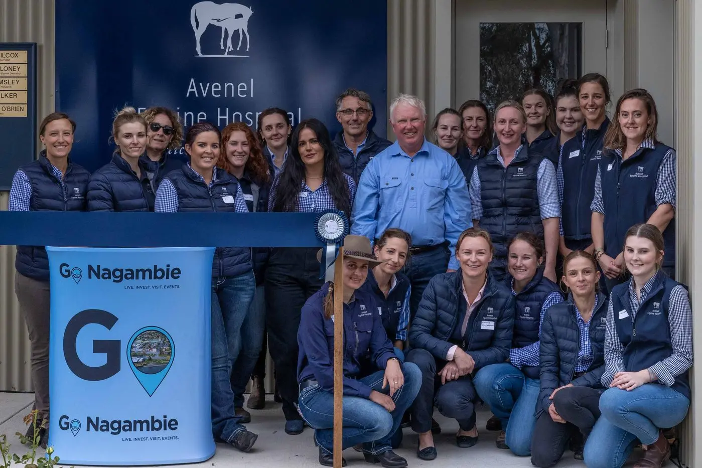 FREINDLY STAFF: Specialist and friendly staff are at your service at the newly opened Avenel Equine Hospital. Id:39750