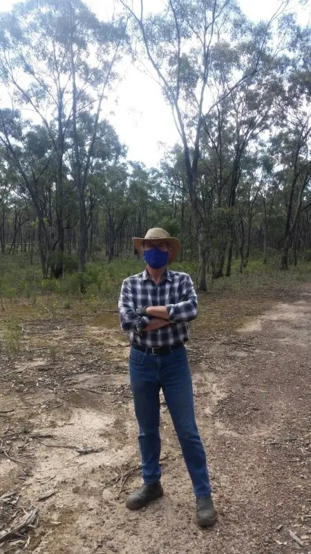 NOT HAPPY: Graytown resident Gerard Peck is left none the wiser over how he can object to a proposed telecommunications tower to be installed near his home. 