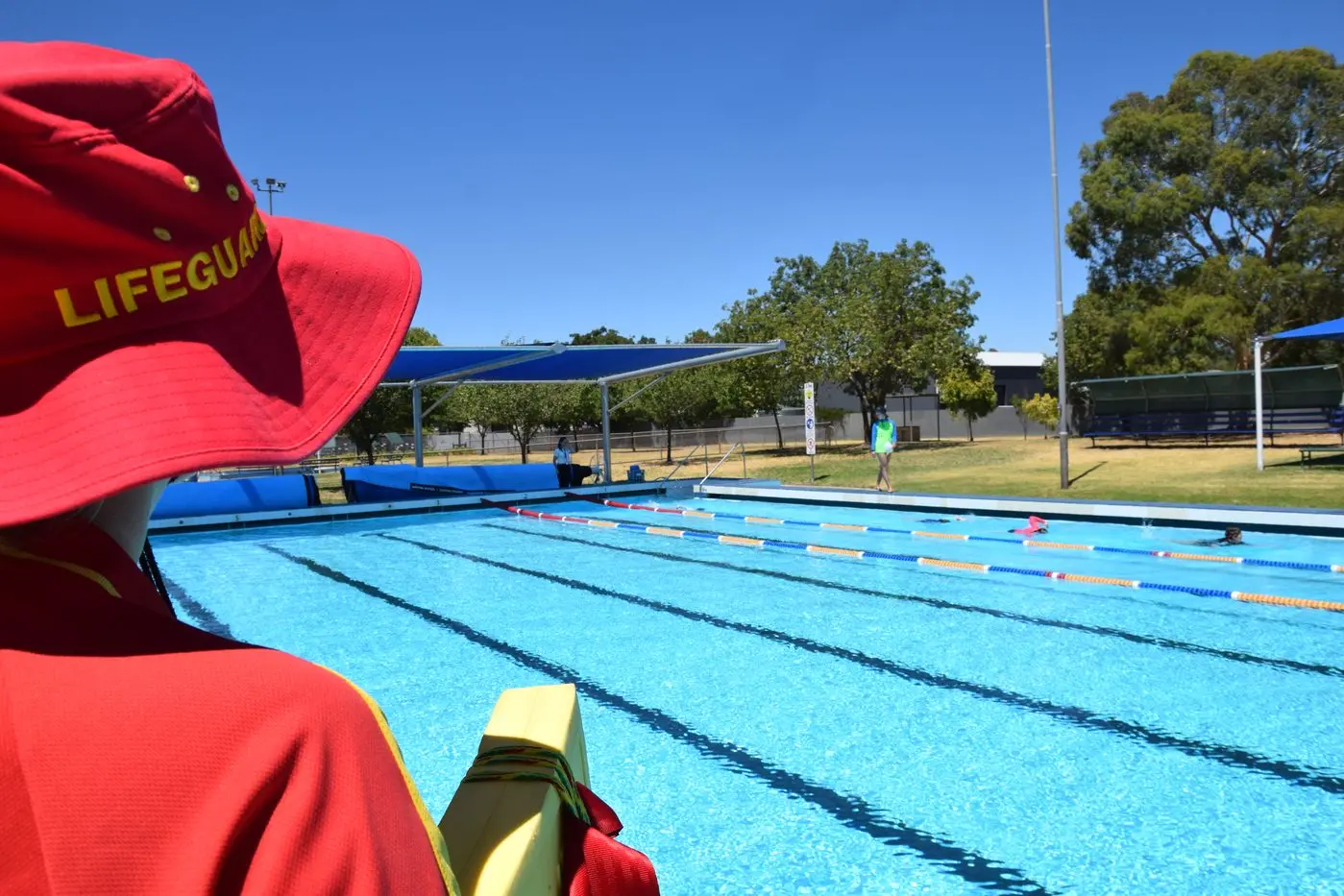 MEASURING UP WELL: Local volunteers have hit a snag in their quest to extend the summer hours of the Euroa Pool. PHOTO: Andy Wilson