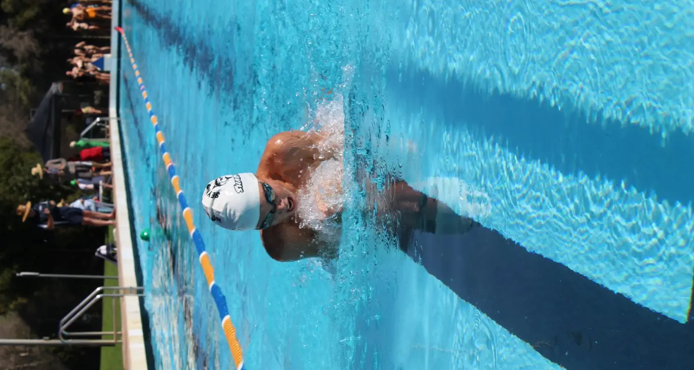 Four whole school swimming champions at ESC