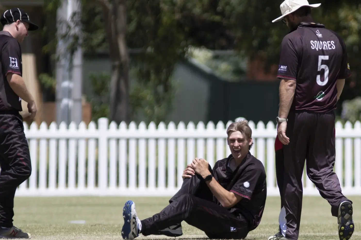 WINNERS: Euroa\\'s A Grade side defeated Tatura at home on Saturday, stringing together some good form at the business end of the season. Pictured is (from left) Vaughan Kirk, Cohen Paul and Andrew Squires. PHOTOS: Dale Mann, Id:37302