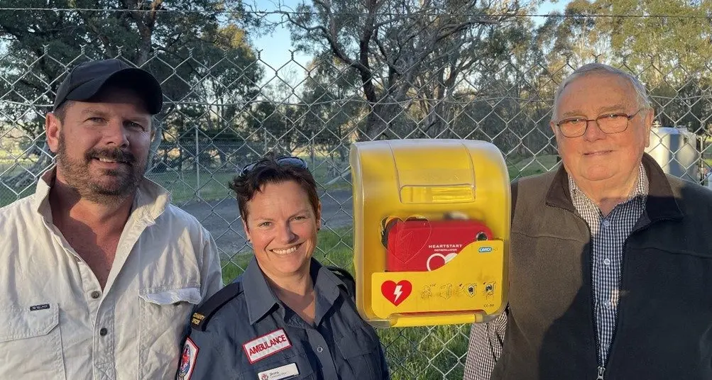 New AED on Longwood-Ruffy Rd