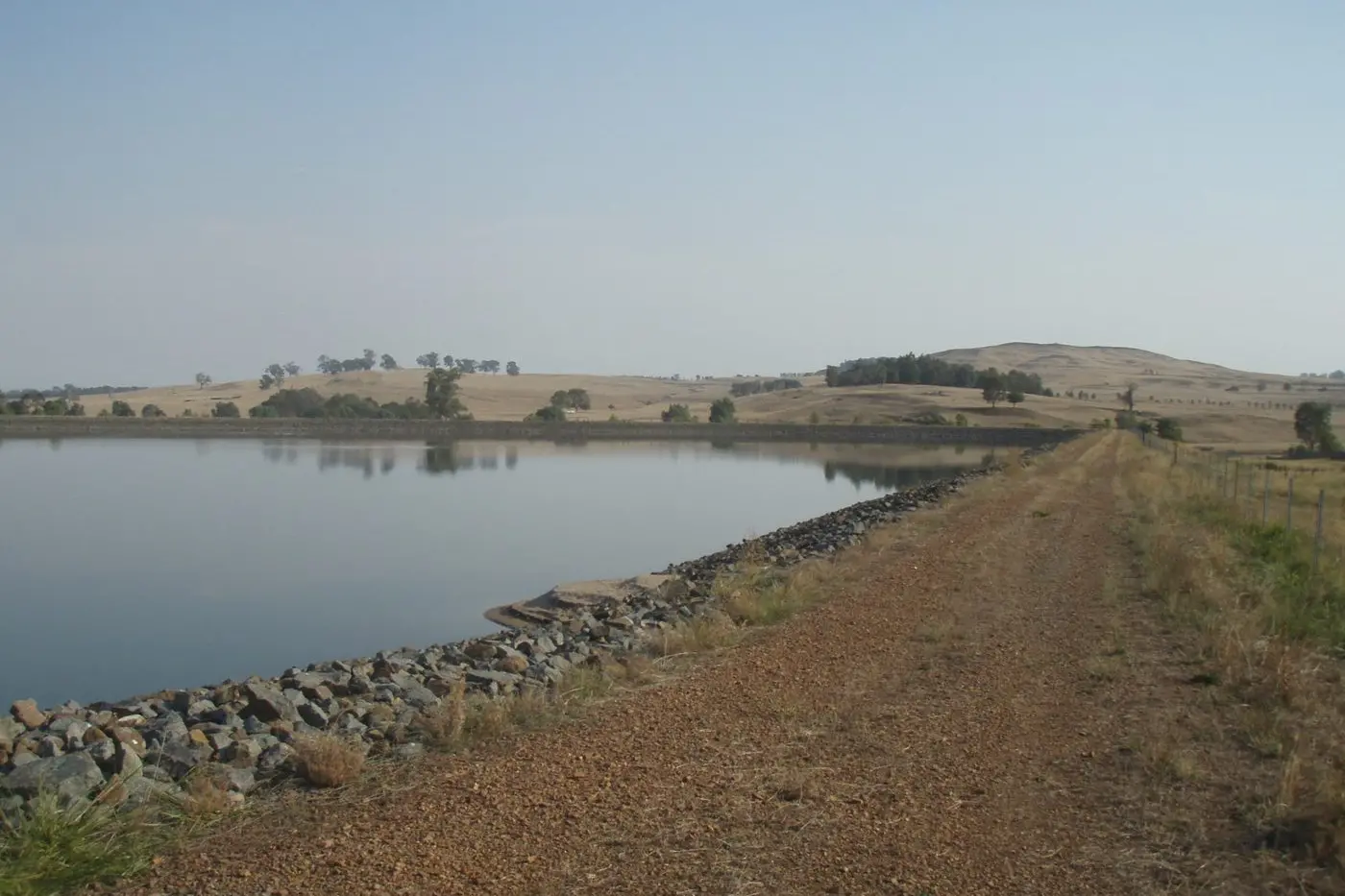DRINKING: Town water in Mansfield is supplied from the 350 megalitre Ritchie Reservoir.