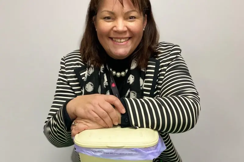 GOING GREEN: Strathbogie Shire mayor Cr Amanda McClaren said it is pleasing that there are low green bin contamination rates recorded in the shire over the last two months.