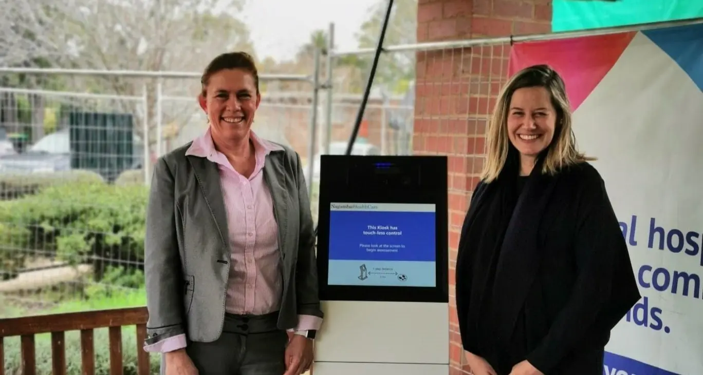 COVID-19 Triage Kiosk Trial at Nagambie Healthcare