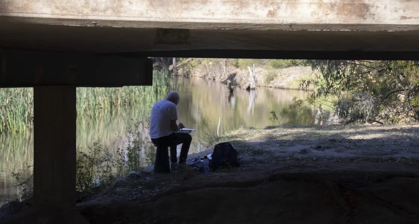 Victoria's finest watercolour artists paint up a local storm
