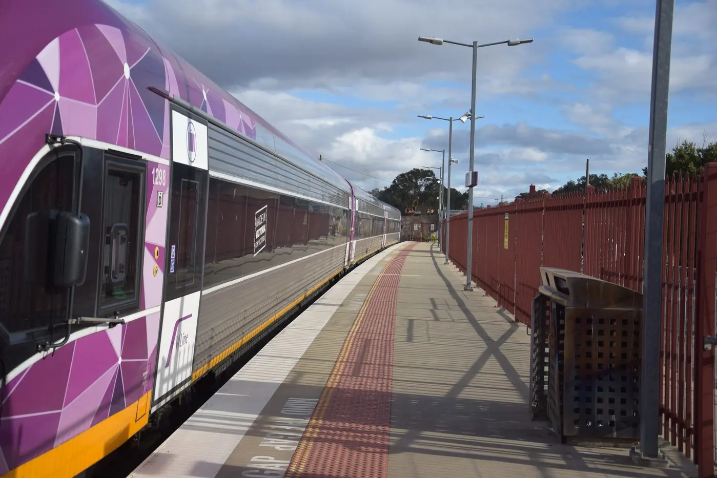 NOT ENOUGH SEATS: Wendy Lovell has called for more carriages to be added to V/Line services when overcrowding is expected. PHOTO: Andy Wilson