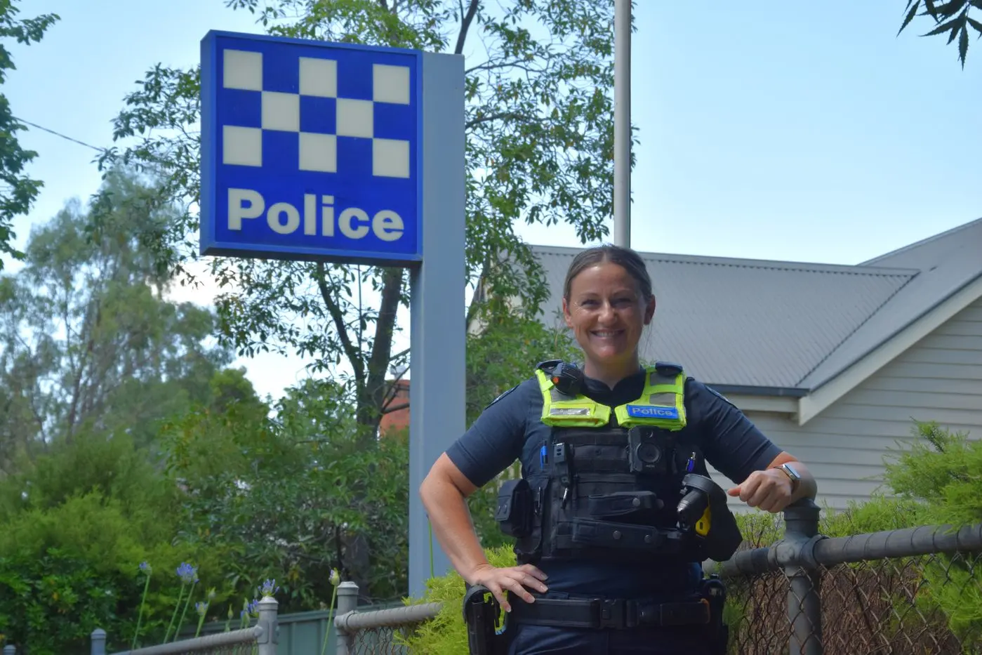TOP COP: Euroa Police\\u2019s sergeant, Dempsey Willis, started in July. PHOTO: Darren Chaitman