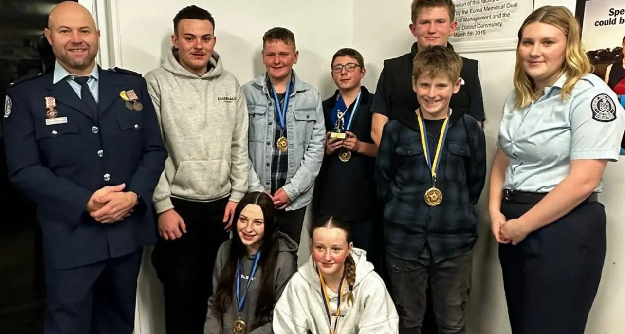 Juniors shine at Euroa Fire Brigade awards