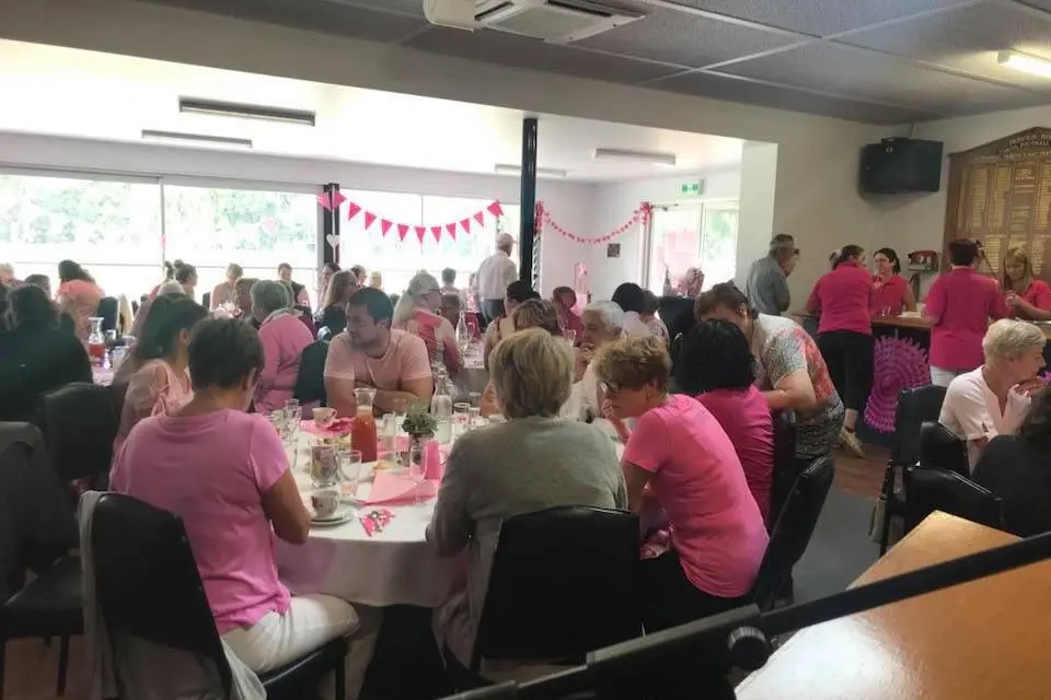 ALL IN FOR A CAUSE: Euroa community members rally behind the Pink Stumps initiative.