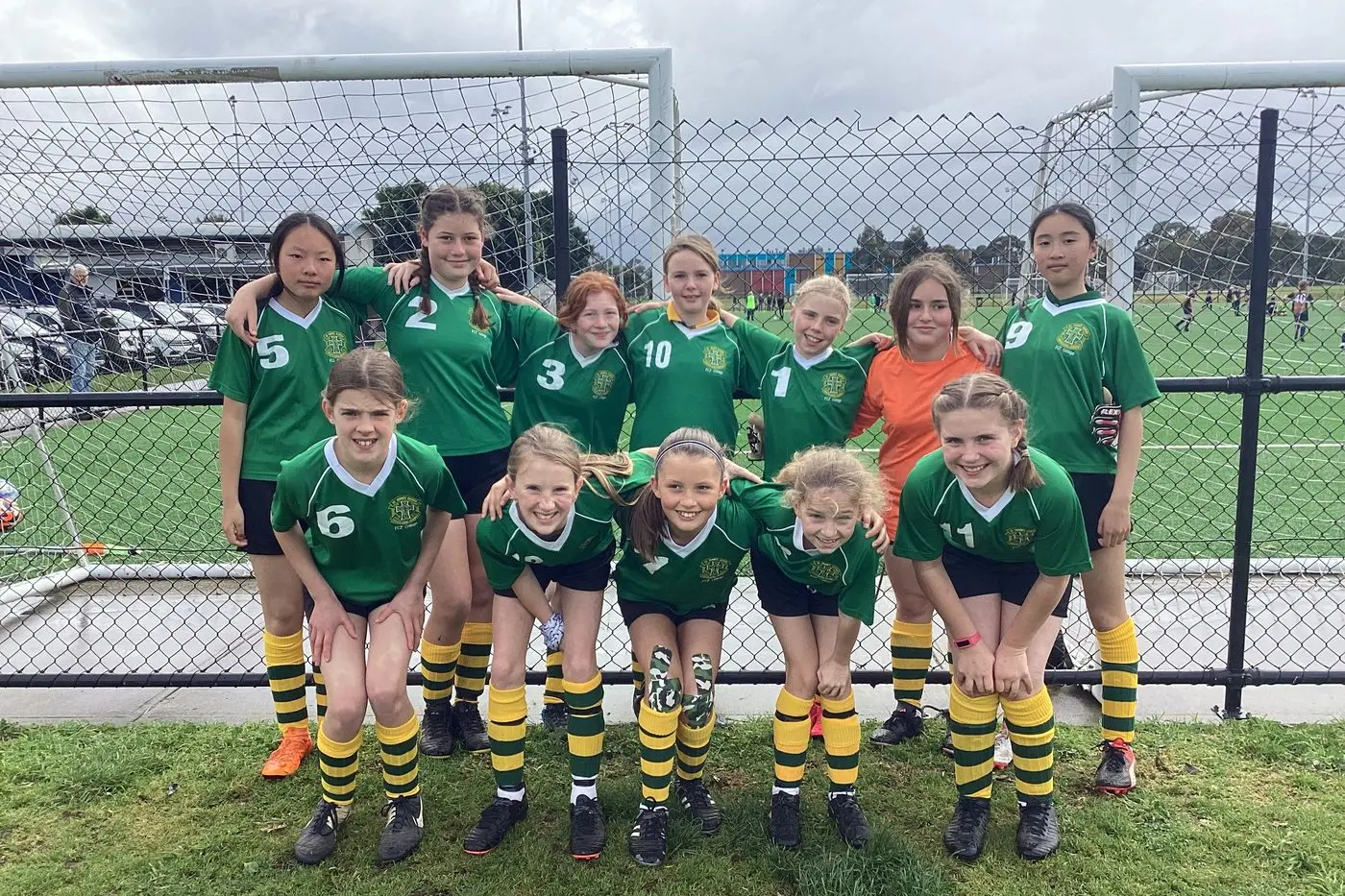 SAINTS OF SOCCER: St John\\'s nearly go all the way at the state finals. Pictured are (from back, left) Emma Zhou, Isla Moore, Ruby Preston, Elisabeth McCullagh, Mia Rieussett, Charlotte Divers, Isabelle Zhu, \\nFront left to right - Sophie Lamont, Remy Simmons, Tully Watson, Lylah Hamill, Piper Clarke. PHOTO: Melinda Watson\\n