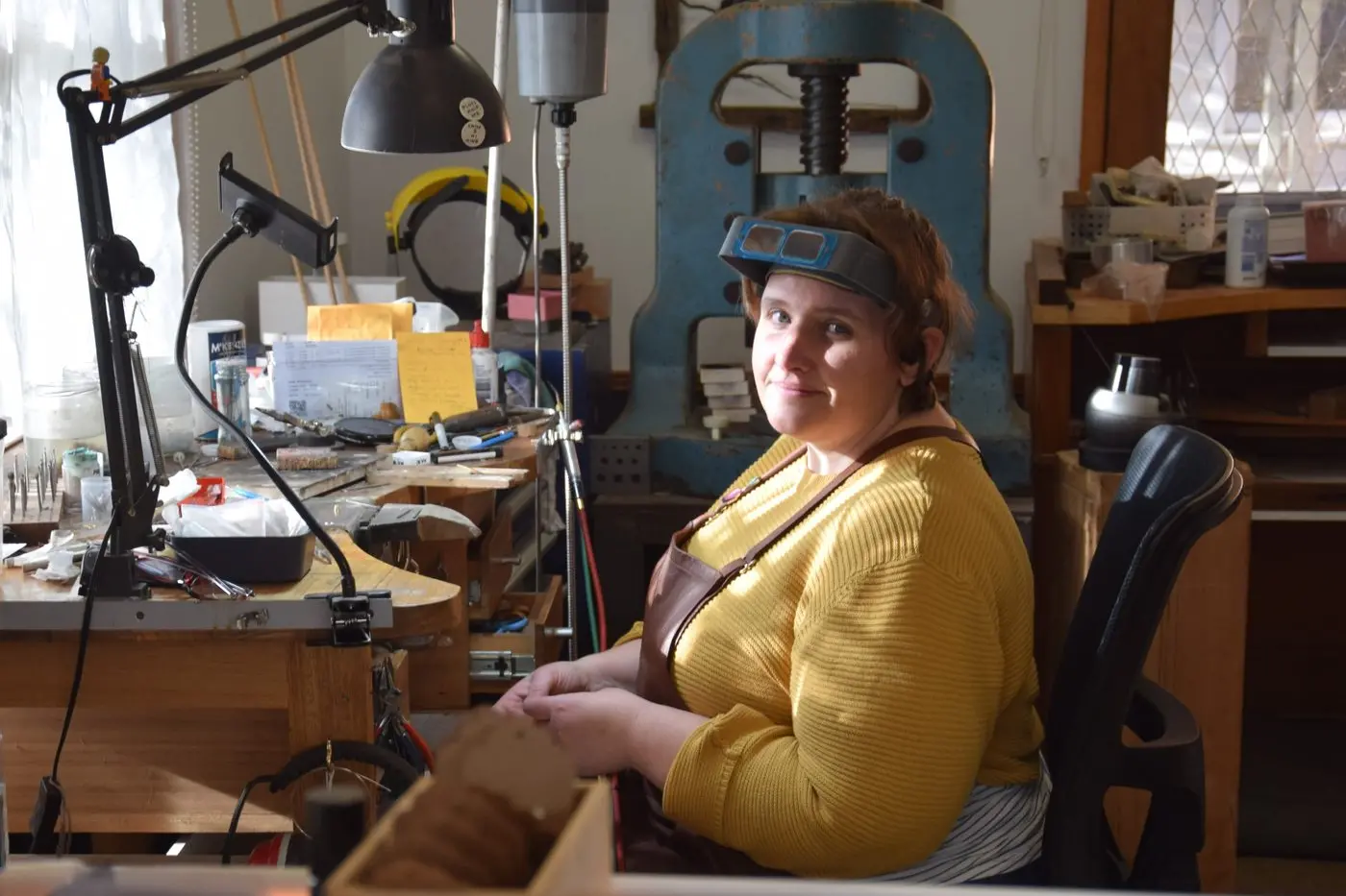CATHERINE THE JEWELLER: \"Just keep practicing; just keep doing it.\"