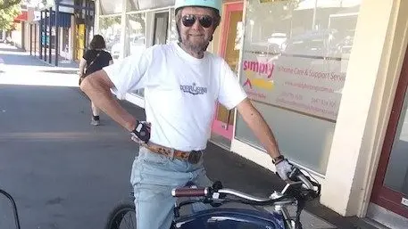 Bike aficionado gets an e–bike