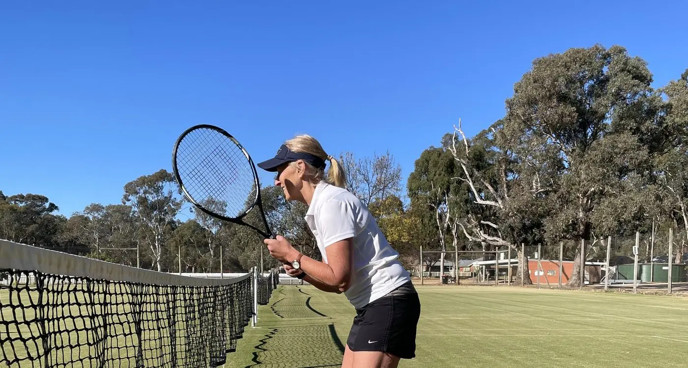 Winter Tennis heats up under blue skies