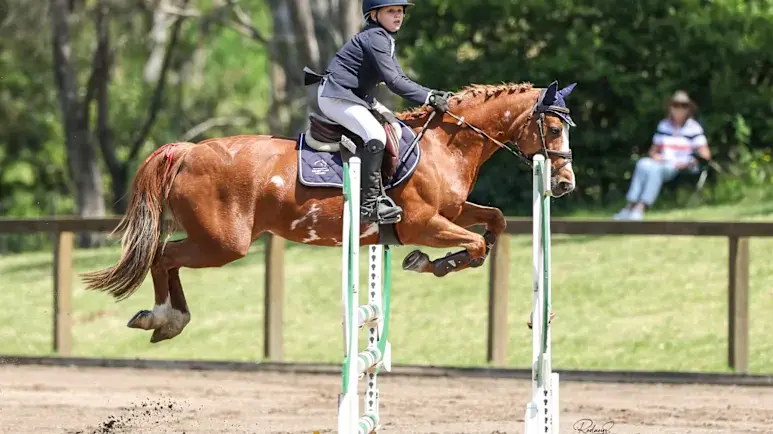 Charli Hewlett’s Equestrian talent puts her on the National Stage