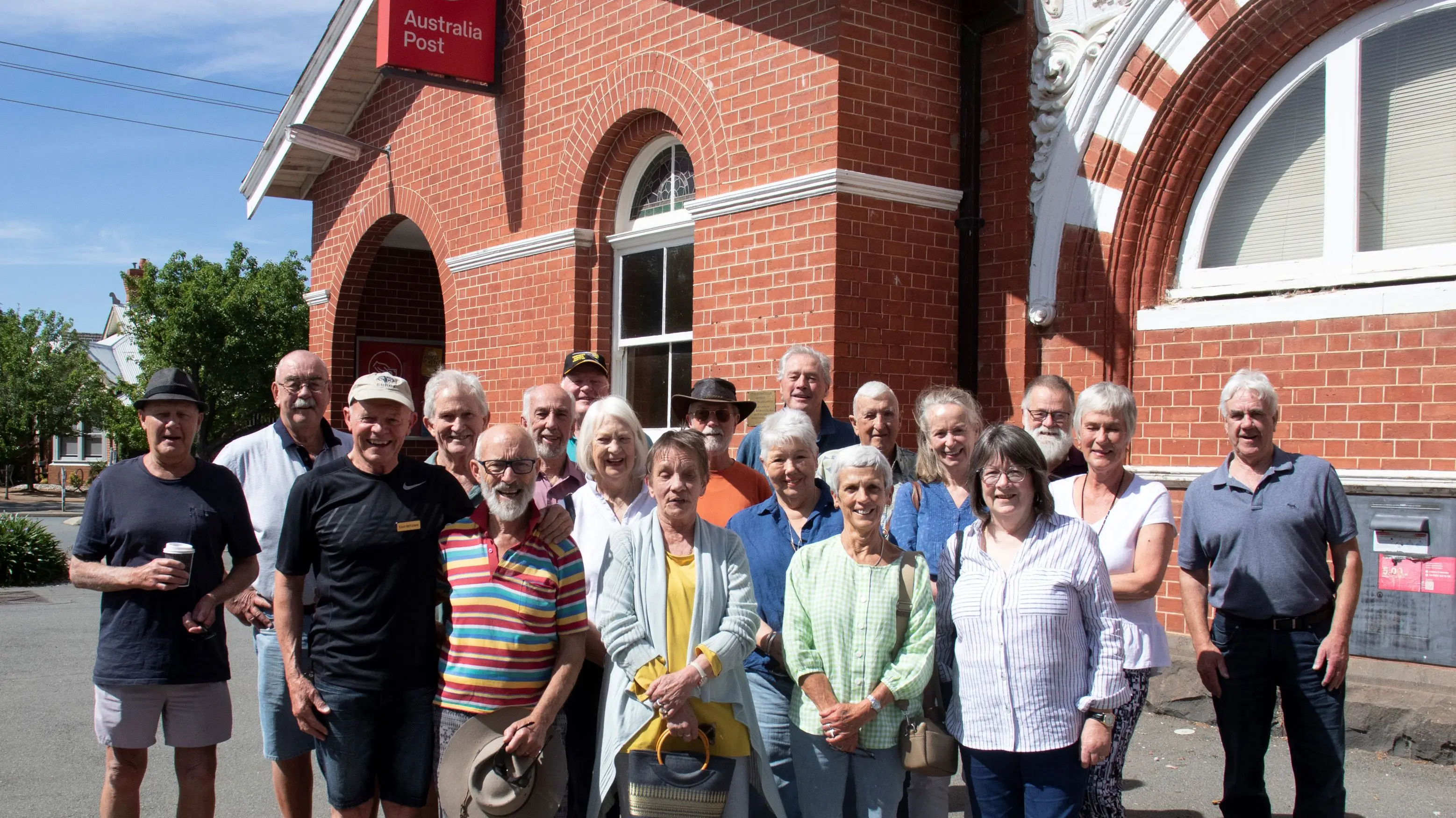 Welcoming classmates from '65