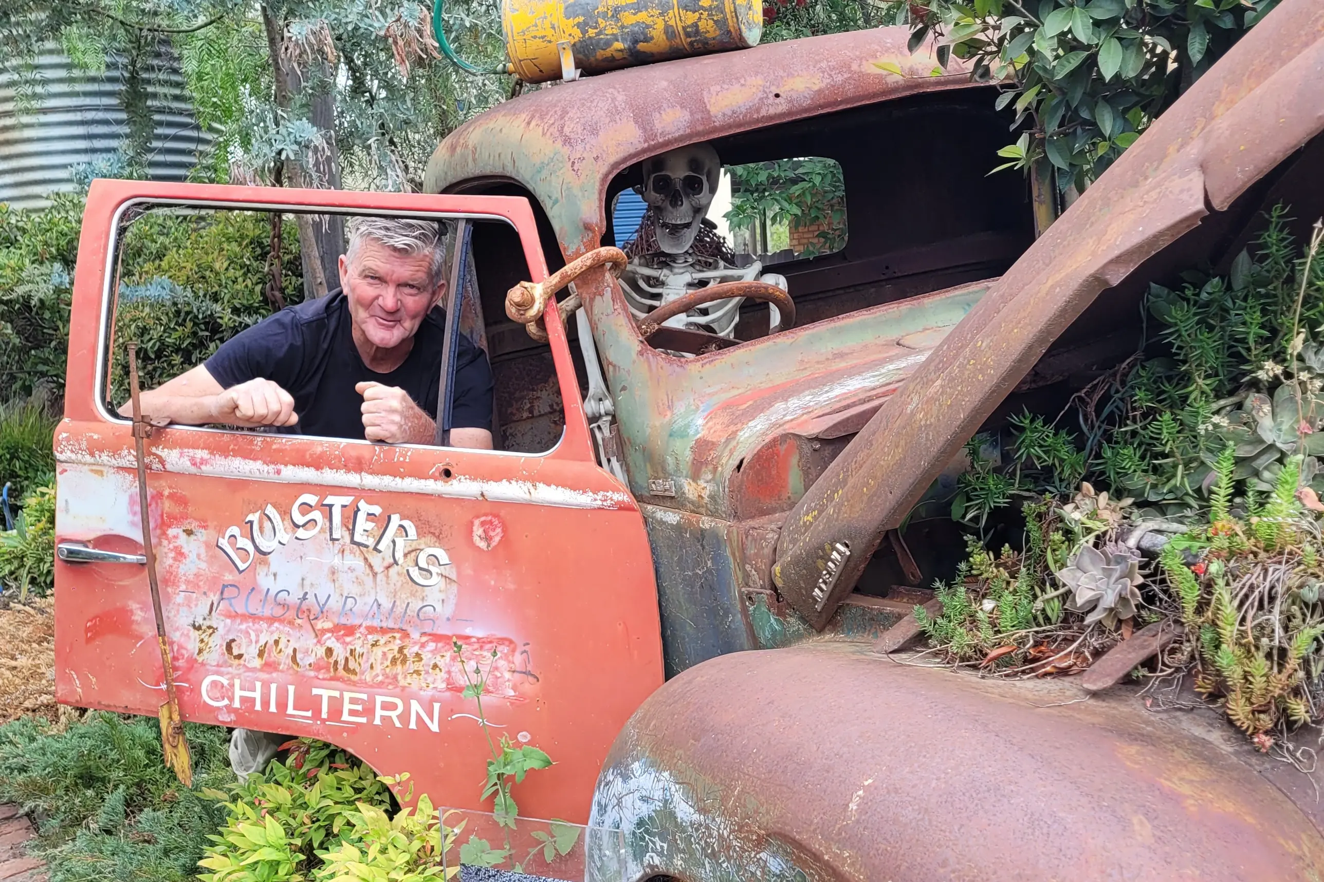 <p>DRIVING FORCE: Buster\\u2019s Rusty Ball\\u2019s Neil Raine is leading an initiative to raise funds for prostate cancer research.</p>\\n