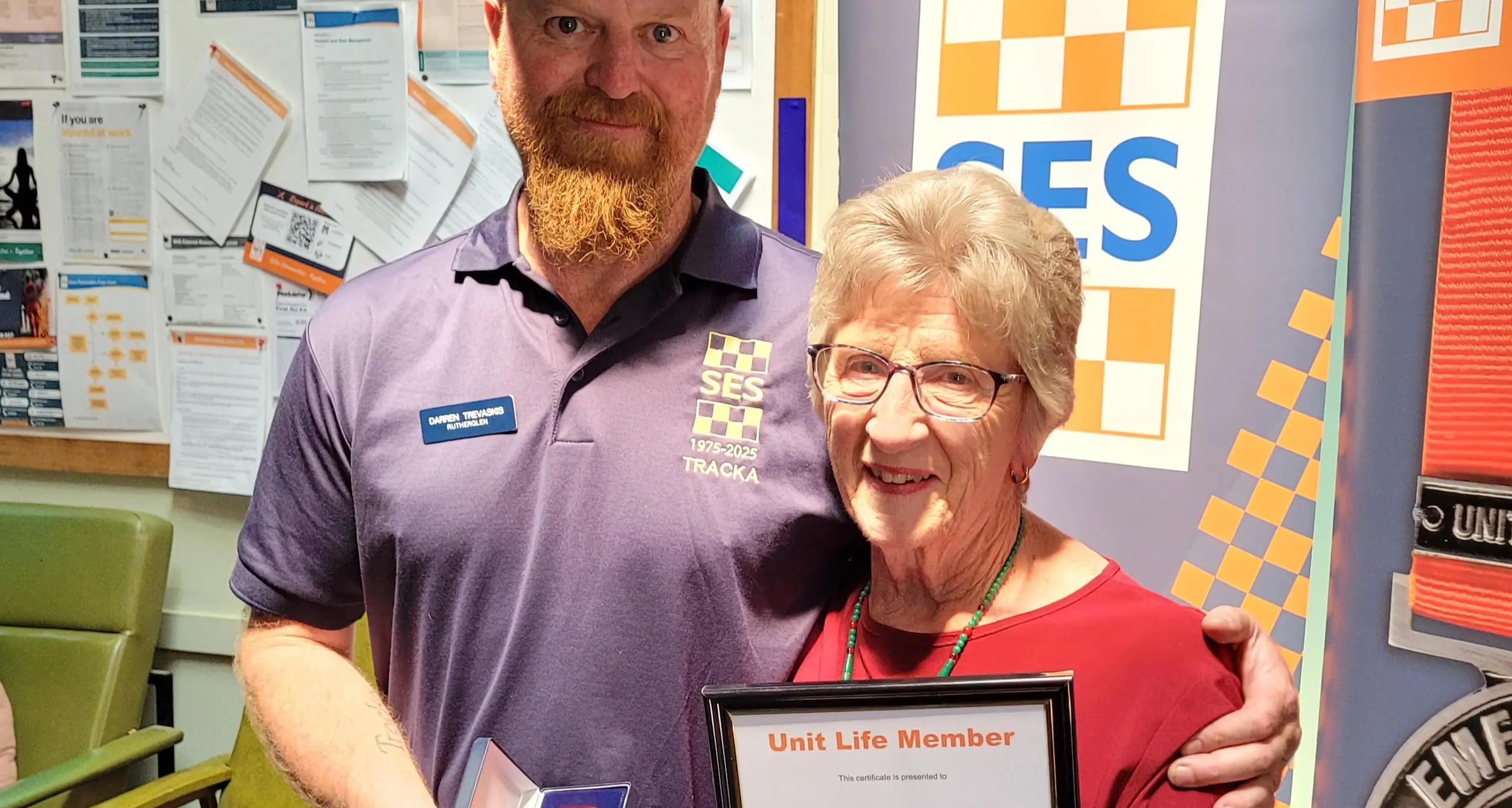 Retiring SES volunteers honoured